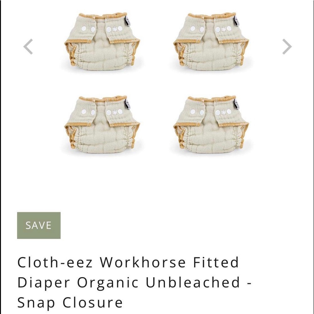 Green Mountain workhorse diaper new unused